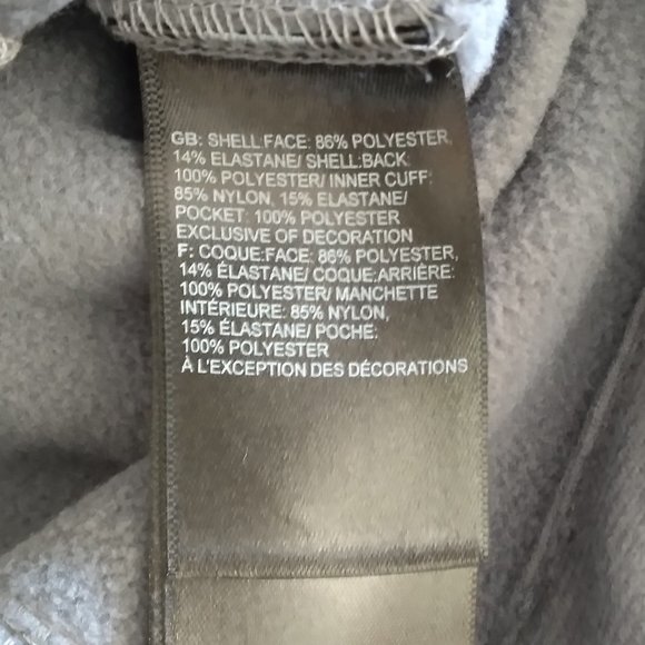 🆕 The North Face Women's Apex Bionic Jacket, X-Small , Vanadis Grey, Authentic - Picture 5 of 7